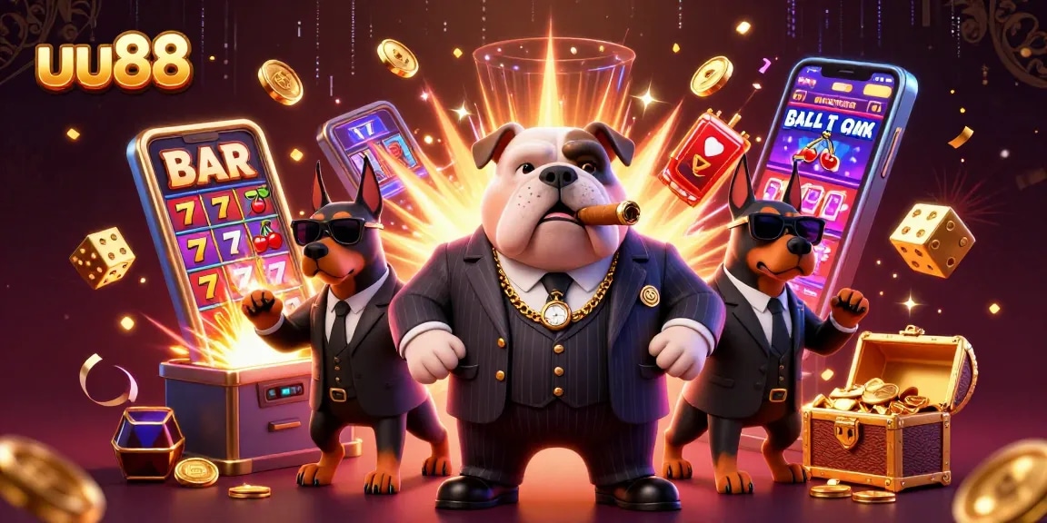 uu88 gamblers enjoy mega jackpots at a vibrant casino scene filled with exciting elements