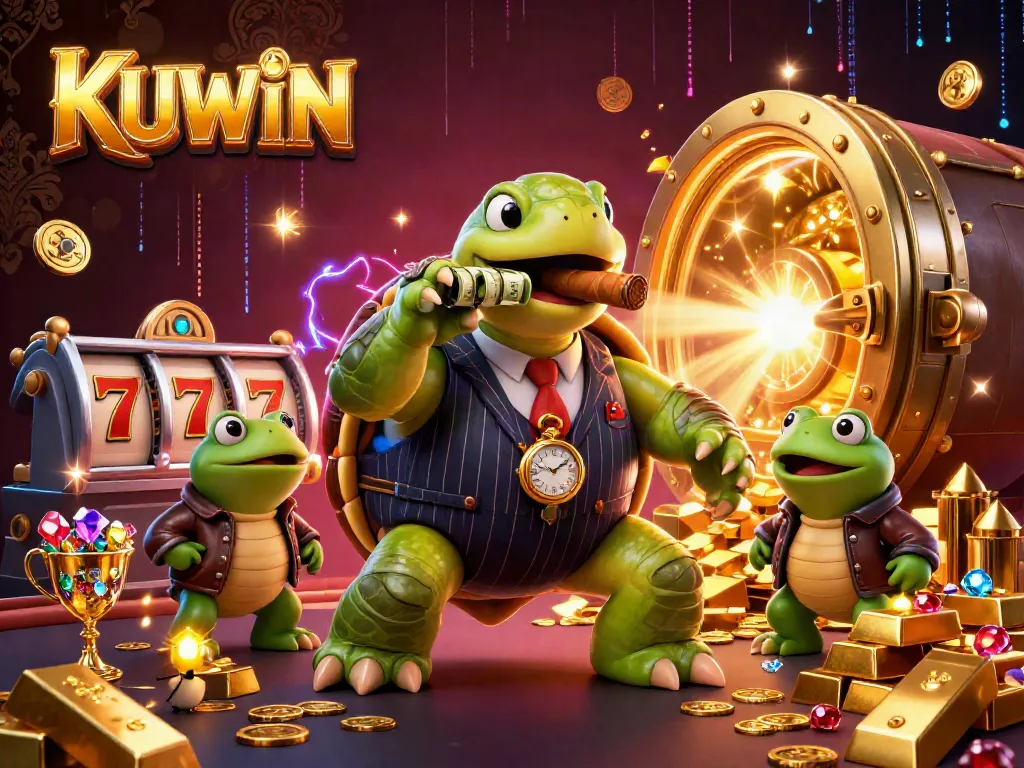 KUWIN offers an engaging gaming experience with rich visuals of vibrant 3D characters and casino elements.