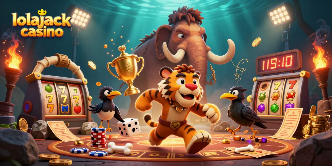 Experience the excitement at lolajack casino with slot reels and bonuses in a dynamic gaming scene.