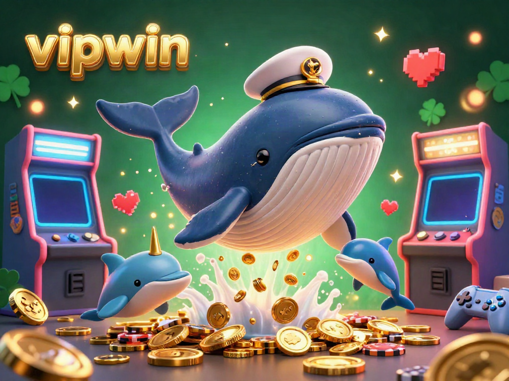 Engage with the vibrant world of vipwin where fortune flows amidst playful whales and shimmering coins.