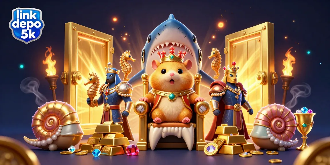 Spin the reels with link depo 5k for slot games featuring treasure and fun characters!